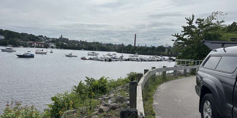 The featured photo for Below The Falls - Saco Estuary Overlook