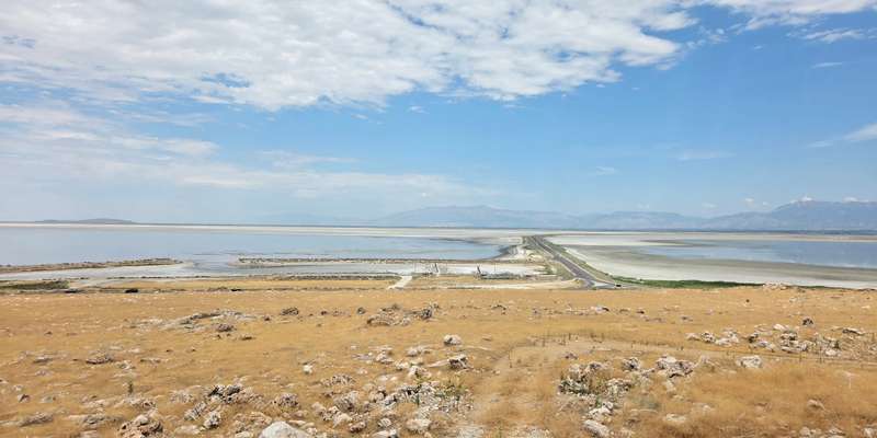 The featured photo for Antelope Island Causeway
