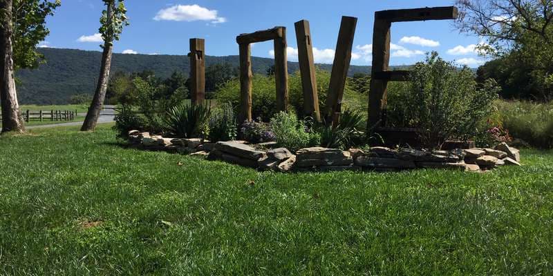 The featured photo for LOVE sign, Lupton Road area of Seven Bends State Park