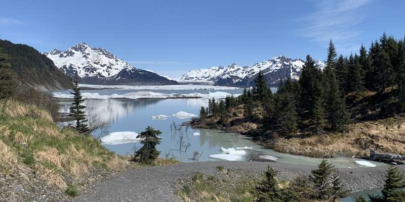 The featured photo for Sheridan Glacier