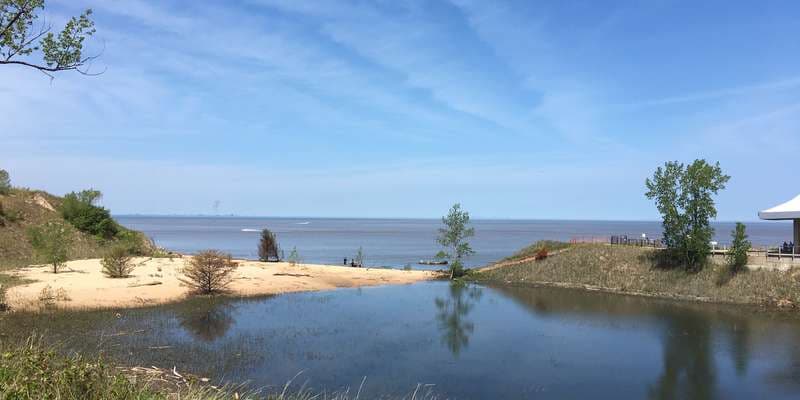The featured photo for Portage Lakefront and Riverwalk