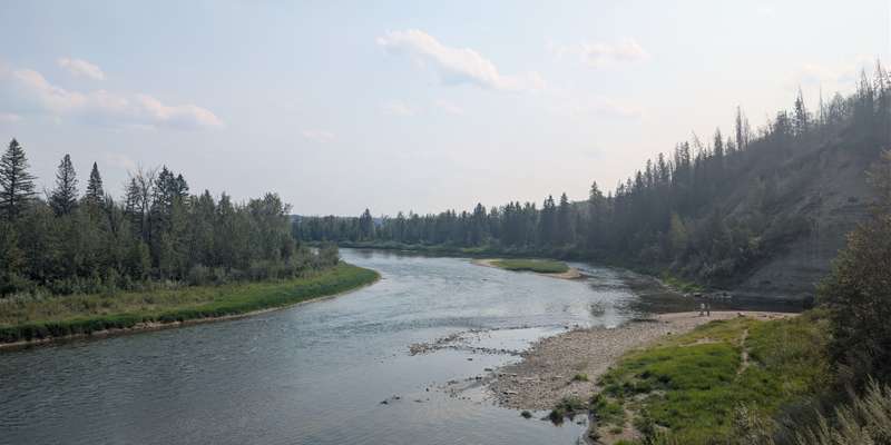 The featured photo for Confluence of the Blindman and Red Deer River